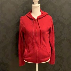 Red hoodie sweater!